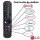 Controle Remoto Magic Lg An-Mr22 An-Mr22ga Atalhos: Netflix | Prime Video | Disney+ | Globoplay | Alexa | Akb76039913